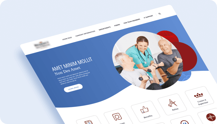 Healthcare intranet