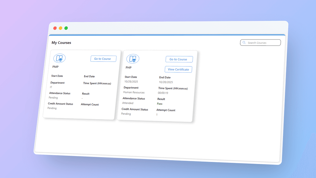 Learning Management System