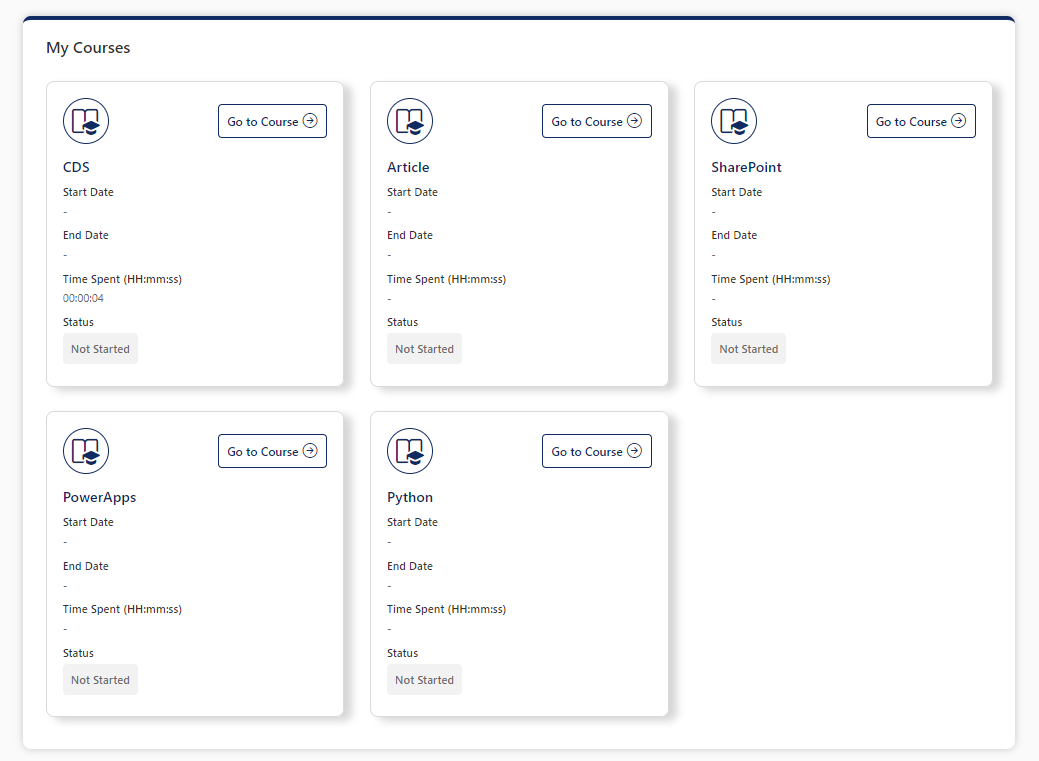 Learning management system(LMS)